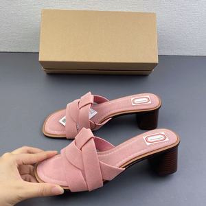 Sandalias de tacón francés con tiras cruzadas y punta abierta, estilo veraniego 2026, para <span class=keywords><strong>mujer</strong></span>, estilo casual. - Product Image 5