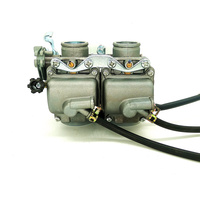 Carburateur double cylindre Honda pour Honda Rebel CA CB250 CMX250 CA250 CBT125 CB125T Dual Carb ASSY Chamber