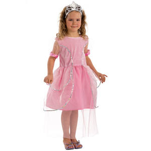 Costume de princesse rose pour filles, taille IV, 4-5 ans, hauteur 114 cm - Product Image 1