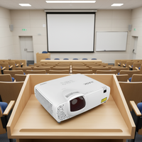 Projecteur laser 4K haute luminosité pour les entreprises, l'éducation et les grands espaces, mise au point manuelle, 4K, 5000-5500 lumens, courte focale, YSK500