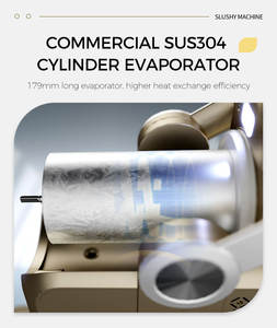 Máquina de Slushy Portátil de 2.2-3L para Uso Comercial e Doméstico, Eficiente em Energia, 110V-240V, com 6 Modos de Receita - Product Image 4