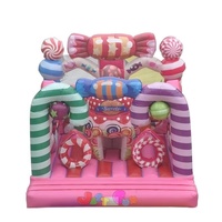 Château gonflable de petite ville, château amusant, en vente, pour enfants commerciaux, nouvelle collection