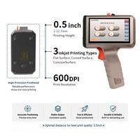 Impresora de Inyección de Tinta Portátil Fácil de Usar Phezer PRX-680, Codificador TIJ de Grado Industrial, Confiable y Duradero para una Marcación Sencilla