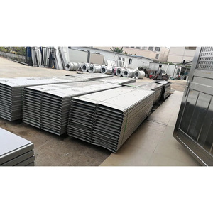 Valla de Acero para Construcción, Tipo Ensamblable, con Recubrimiento en Polvo, No Rellenable con Agua, para Proyectos Municipales - Product Image 4