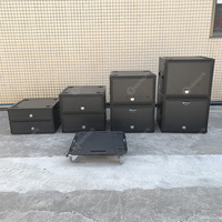 Kkmar 19 pouces 2RU 4RU 6RU 8RU 10RU 12RU 14RU 16RU Boîtier rack à couvercle coulissant antichoc pour amplificateur ATA