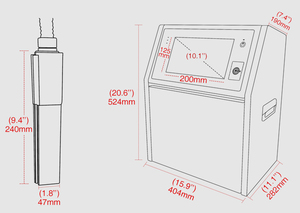 Industrial Production Line Inkjet <strong>Coder</strong> Small Character Inkjet <strong>Printer</strong> CIJ Printing <strong>Machine</strong> Expire <strong>Date</strong> Batch Coding <strong>Machine</strong> - Product Image 4