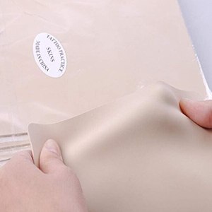 Piel Sintética de Silicona para Práctica de <span class=keywords><strong>Tatuajes</strong></span>, Doble Cara, Temporal, para Microblading de Cejas, para Principiantes, 6x8 Pulgadas, 1.2mm de Grosor - Product Image 4