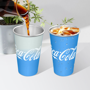 Tazza in Alluminio Ecologica da 16oz con Logo Personalizzato, Cambio Colore, per Bevande Fredde, Vendita all'Ingrosso - Product Image 2
