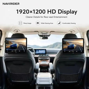 Écran de divertissement pour siège arrière de voiture 14 pouces pour BMW X5 X6 X7, moniteur d'appuie-tête Android, écran 4K avec fonction miroir HDMI, Plug&Play - Product Image 5