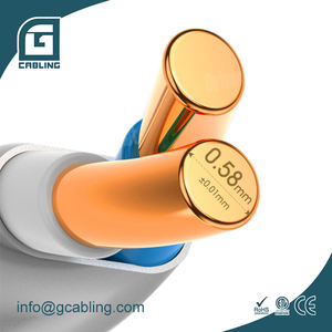 Câble réseau LAN Gcabling LSZH <span class=keywords><strong>F</strong></span>/<span class=keywords><strong>UTP</strong></span> torsadé en bobine Cat5 Cat6 plat <span class=keywords><strong>Cat</strong></span> <span class=keywords><strong>6</strong></span> câble <span class=keywords><strong>Ethernet</strong></span> haute vitesse pour la communication - Product Image 5