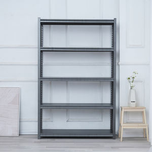 Estantería de Acero Resistente de 5 Niveles Ajustable para el Hogar, con Protección Anticorrosión, Instalación sin Tornillos, Recubrimiento en Polvo - Product Image 3