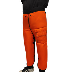 Protection des jambes haute visibilité imperméable pour l'été, anti-coupure, niveau de protection pour grimpeurs d'arbres, orange, pour tronçonneuse - Vente chaude - Product Image 2