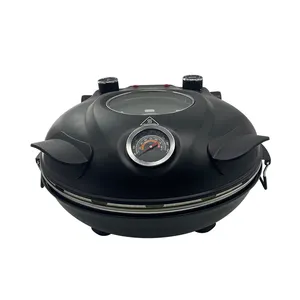 Best Price Electric Pizza Maker Bread Pancake In 1200w 220V Non-Stick Pizza Oven Machine