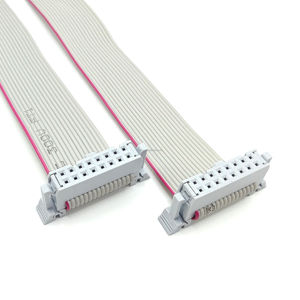 Internet veri merkezi IDC kablo başlıkları için 2.54mm 2*10P IDC dişi başlık konektörü düz şerit kablo demeti - Product Image 4