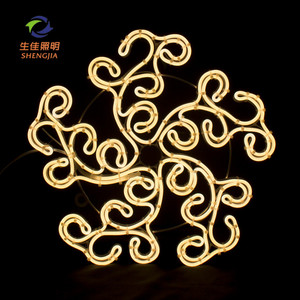 OFERTA ESPECIAL: Luz LED 2D con Motivo de Copo de Nieve para Navidad, Acción de Gracias, Exteriores, Calles, Edificios, Parques de Atracciones, Interiores y Techos - Product Image 4