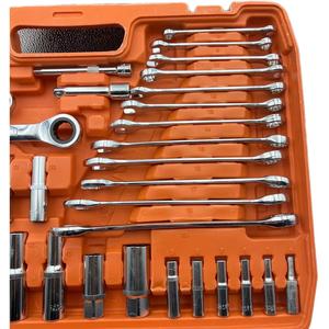 Chuyên Nghiệp 151 Mảnh Tay Cơ Công Cụ Thiết Lập <span class=keywords><strong>1</strong></span>/4in Ổ Đĩa <span class=keywords><strong>24</strong></span> Răng Ratchet Ổ Cắm Cờ Lê Phổ Metric CR-V Tự Động OEM 3-Năm - Product Image 2