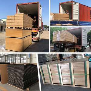 Nhà trang trí cách âm tường bảng điều khiển bảng gỗ slat Polyester Acoustic tấm Tường akupanel - Product Image 6