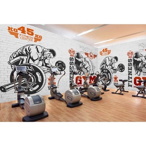 <span class=keywords><strong>Papier</strong></span> <span class=keywords><strong>peint</strong></span> photo personnalisé, revêtement <span class=keywords><strong>de</strong></span> gymnastique, poids-plume, barre <span class=keywords><strong>de</strong></span> Fitness - Product Image 3