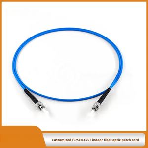 Câble de brassage fibre <span class=keywords><strong>optique</strong></span> monomode ST/UPC à cœur unique, blindage spiralé 2.0-3.0mm, anti-rongeurs, pour intérieur, solution FTTX/FTTH/FTTB - Product Image 4