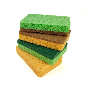Éponge de nettoyage magique en coton de pulpe de bois en gros pour la vaisselle et la maison - Product Image 6