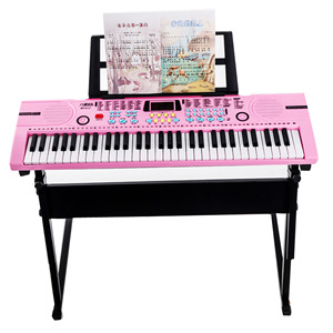 Octave Baby 61-Key Electronic <b>Keyboard</b> For Children Educational Toy Musical <b>Instrument</b> For Girls Age 5-7 Years BD-612 - Product Image 5