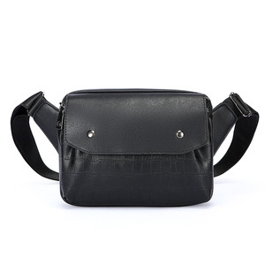 Vintage Casual Crossbody <b>Backpack</b> Canvas Zippers Closure Waterproof Adjustable Shoulder Strap Outdoor Literary Messenger Bag Men - Product Image 2