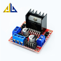 Chip baru L298N modul papan penggerak motor DC motor stepper robot mobil pintar