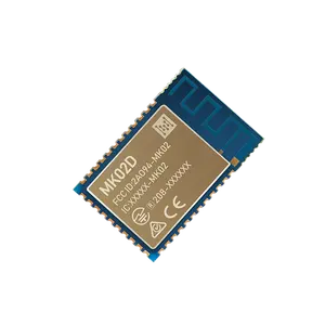 MK02 फैक्टरी मूल nRF52832 लंबी दूरी से प्रोग्राम ब्लूटूथ मॉड्यूल ब्लूटूथ रिसीवर UART के पोर्ट