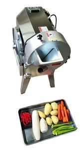 304 Stainless Steel Motorized <b>Vegetable</b> Cutter <b>Chopper</b> <b>for</b> Slicing Plantain Chips Fruits <b>for</b> Home Commercial Fruit Processing - Product Image 3