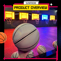 Jeu de tir au panier interactif intelligent à LED, avec comptage électronique des points, pour parc d'attractions et salle de jeux intérieure