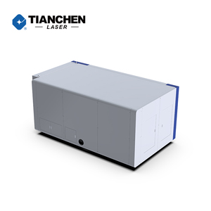 Máquina de Corte Láser de Fibra para Metal con Cubierta Completamente Cerrada, Plataforma de Intercambio, Refrigeración por Agua, CNC, Compatible con Formatos AI/<span class=keywords><strong>BMP</strong></span>/PLT - Product Image 4