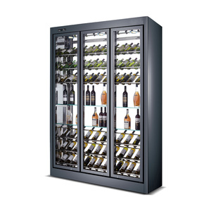 Réfrigérateur à <span class=keywords><strong>vin</strong></span> à double température, vitrine réfrigérée verticale pour boissons, pour restaurant, traiteur, bar, <span class=keywords><strong>cave</strong></span> à <span class=keywords><strong>vin</strong></span> - Product Image 3