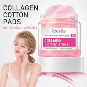 Almohadillas Faciales de Algodón con Ácido Hialurónico, Antiarrugas, Blanqueadoras, Hidratantes y Calmantes para Todo Tipo de Piel, Personalizables (OEM/ODM, 50 Unidades) - Product Image 2