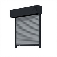 Volet vertical en alliage d'aluminium haute vitesse pour ferme