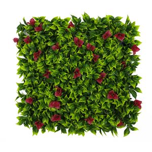 Panel de Pared Verde Artificial, Decoración de Pared Vegetal Artificial, Diseño de Plantas Realistas para Uso en Interiores y Exteriores, Estilo Moderno - Product Image 5