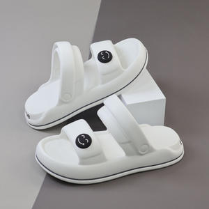 Sandales d'été pour hommes EVA, blanches, antidérapantes, pour la plage, la conduite, chaussures à enfiler, utilisables en toutes saisons, BC-2008A - Product Image 5