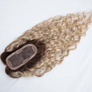 Disponible para Envío Inmediato, Cabello Europeo 3*6, 150% de Densidad, Base Mono, Color Personalizado, Topper con Base Mono, Cabello 100% Humano Real - Product Image 2