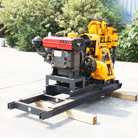 קטן קרקע קידוח rig XY-130 מים גם קידוח מכונה/גבוהה מהירות 100m קידוח ציוד