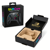 Scatola in Cartone Ondulato per Controller di Gioco, Imballaggio Robusto con Inserto per Conservare il Gamepad Cablato e Garantire il Trasporto Sicuro
