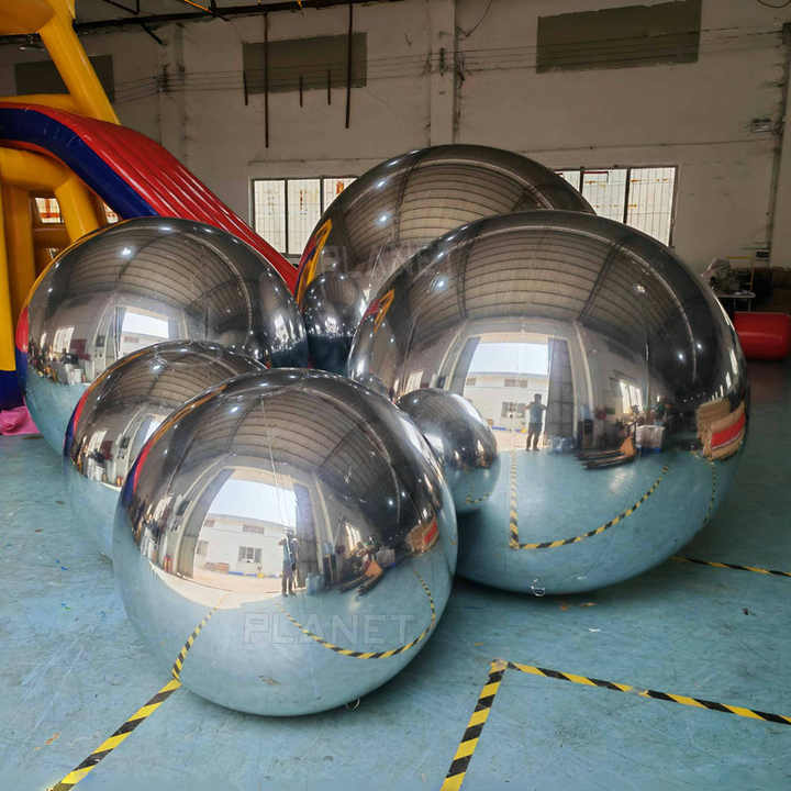 Wholesale Silver Inflatable Mirror Ball - Perfect for Parties