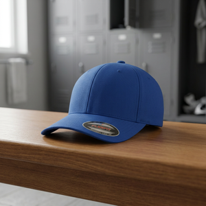 Casquette de baseball unisexe en coton bleu uni à 6 panneaux, style Dad Hat, pour le golf et les sports - Product Image 3