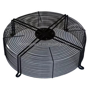 Grille de protection de ventilateur en fil d'acier inoxydable avec revêtement noir - Product Image 1