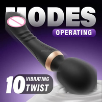 Vibromasseurs puissants à double tête pour femmes, vibromasseur AV, masseur du point G, jouets sexuels, stimulateur du clitoris, dildos pour adultes