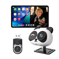 Monitor Kamera Bayi di Mobil dengan Dudukan Suction Cup, Bluetooth 5.4 & CarPlay Plug and Play untuk Grosir dan Distributor Merek