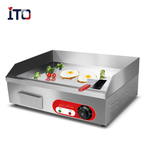Equipement de cuisine professionnelle Plaque de cuisson électrique Acier inoxydable Chromage <span class=keywords><strong>Plancha</strong></span> à vendre - Product Image 3