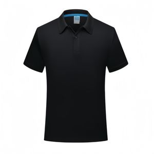Polos de Golf Personalizados con Logotipo Bordado, Unisex, Cuello Solapa, Hilo de Poliéster Teñido, Antiarrugas, Manga Corta, Casual - Product Image 2
