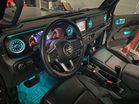 Accessoires d'intérieur Évent avec lumière ambiante pour Jeep Wr angler JL JK 2014-2020