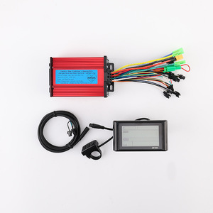 Kit d'instrument à grand écran SW900 rouge 9 tubes, kit de contrôleur 9-MOSFET, 36V/48V/60V/72V, modification de vélo, 500W L904 - Product Image 4