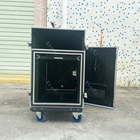 Espace de rangement 12u et tiroir 1u Flight Case avec table de revêtement pour Allen & heath Sq5 Dj Mixer