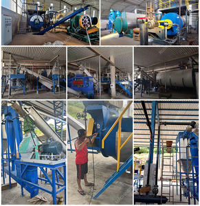 Ligne de production de déchets industriels automatiques de farine et d'huile de poisson Ligne de production de poudre de poisson Machine de production de farine de poisson - Product Image 2